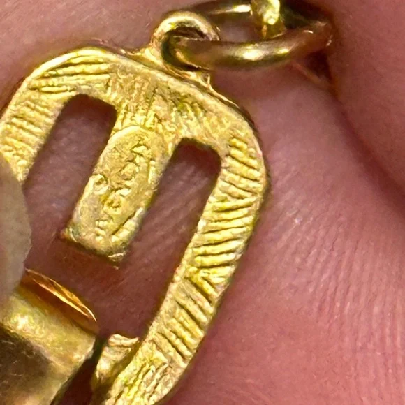 VTG Givenchy Gold Chain Necklace